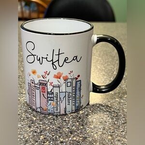 NEW.. SWIFTEA MUG! Bookshelf Tour. The mug stops at her Midnight tour.